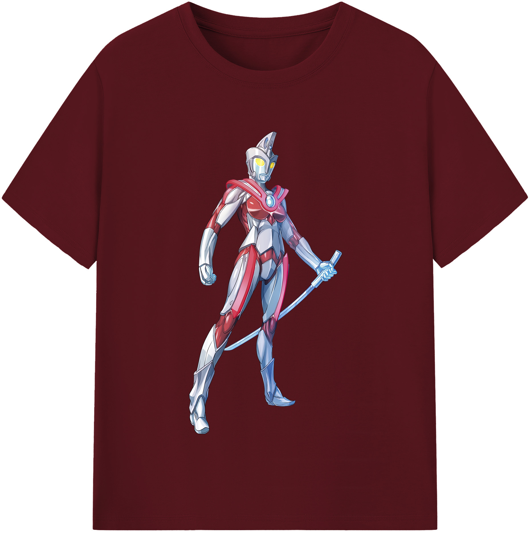 （画像用） ウルトラマン Ultraman 綿100％半袖Tシャツ（フロントプリント）